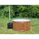 Balia ogrodowa z piecem HOT-TUB (bania)