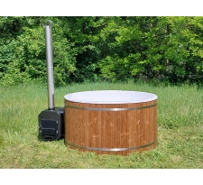Balia ogrodowa z piecem HOT-TUB (bania)