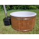 Balia ogrodowa z piecem HOT-TUB (bania)