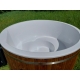 Balia ogrodowa z piecem HOT-TUB (bania)