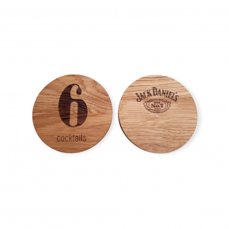 Drewniana podkładka z dębu