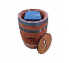 Beczka na butelkę o wysokości 25 cm