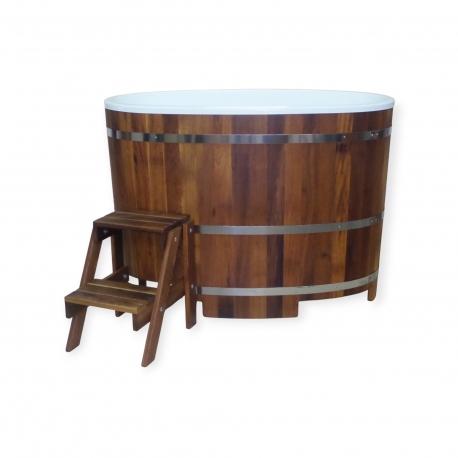 Balia iroko z wkładem 2 osobowa